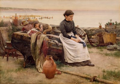"Ma oh per il tocco di una mano scomparsa" da Walter Langley