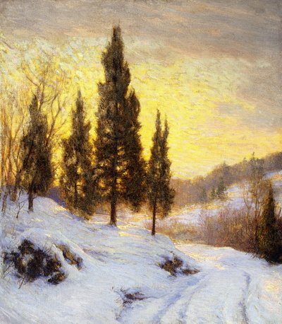 Tramonto invernale da Walter Launt Palmer