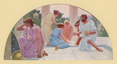 Achille travestito da scolara scoperto da Ulisse da Walter MacEwen