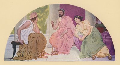Parigi a casa di Menelao ed Elena da Walter MacEwen