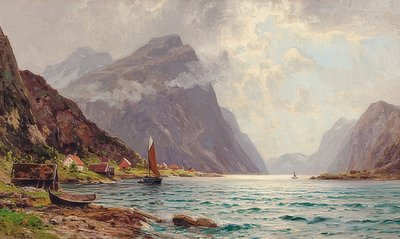 Paesaggio di fiordo da Walter Moras