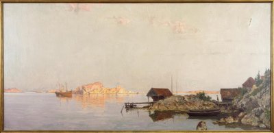 Paesaggio costiero scandinavo da Walter Moras