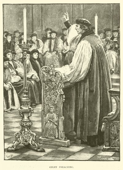 Colet predica da Walter Paget