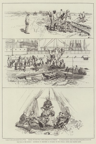 La guerra in Sudan da Walter Paget