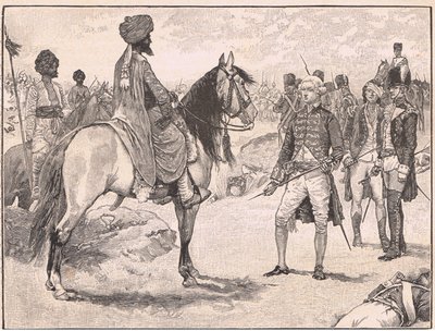 La resa di Baillie a Hyder Ali, 1780 da Walter Paget