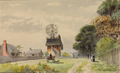 Villaggio in Florida, n.d. da Walter Paris