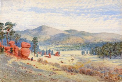 In Monument Park, Colorado, 1874 da Walter Paris