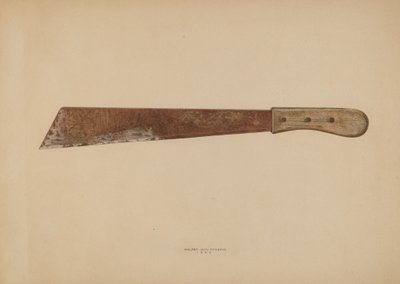 Coltello da mais, 1939 da Walter Praefke