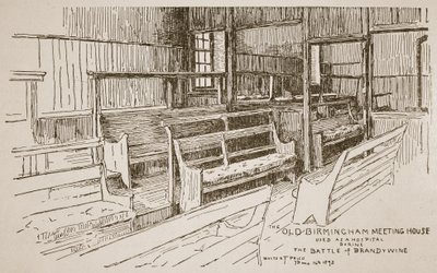 La Vecchia Casa di Riunione di Birmingham, 1893 da Walter Price