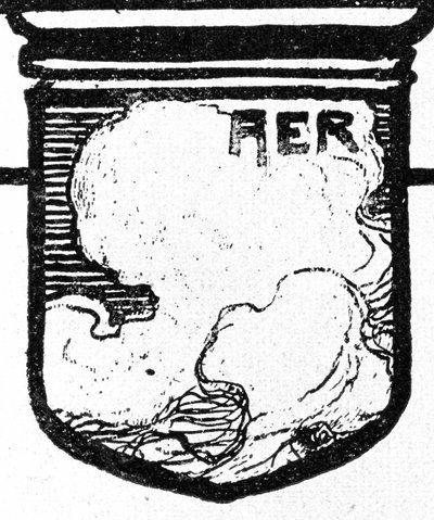 I Quattro Elementi. Aria. Xilografia di Walther Püttner da Walter Puttner