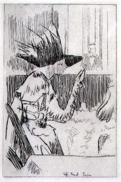 Cafe Royal a Londra da Walter Richard Sickert