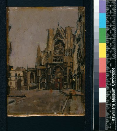 Chiesa di San Giacomo, Dieppe, 1899-1900 da Walter Richard Sickert