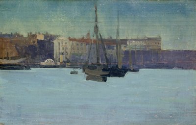 Porto di Dieppe da Walter Richard Sickert