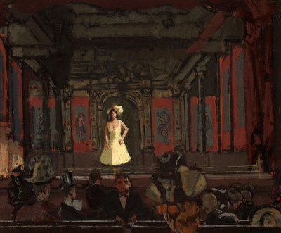 Gatti’s Hungerford Palace of Varieties. Secondo turno di Katie Lawrence c.1888 da Walter Richard Sickert