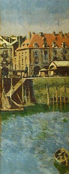 La Darse (Il porto interno) Dieppe da Walter Richard Sickert