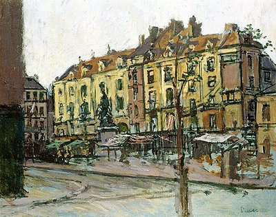 La Place Nationale con le Grande Duquesne, Dieppe da Walter Richard Sickert