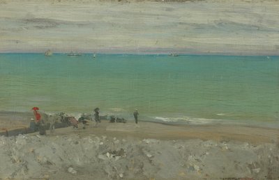 La spiaggia, Dieppe da Walter Richard Sickert