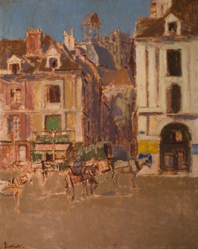 La Rue Notre Dame e il Quai Duquesne da Walter Richard Sickert