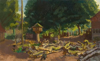 La segheria di Torqueville (anche conosciuta come Le Vieux Columbier) da Walter Richard Sickert