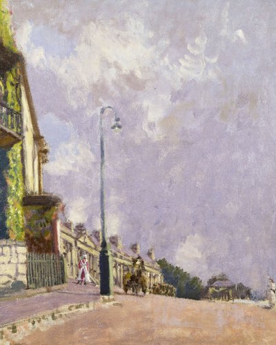 La casa di Mr Sheepshank, Camden Crescent, Bath da Walter Richard Sickert