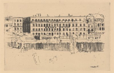 Vecchio Hotel Royal Dieppe da Walter Richard Sickert