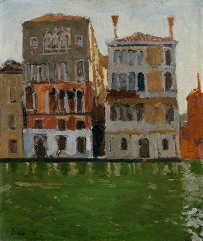 Palazzo Eleonara Duse da Walter Richard Sickert