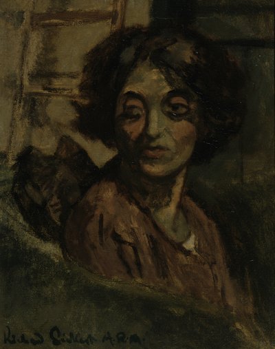 Ritratto di una donna - Therese Lessore, c.1927 da Walter Richard Sickert