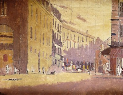Rue a Dieppe da Walter Richard Sickert