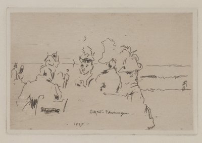 Scheveningen, Kaffeeklatsch (Pettegolezzi) da Walter Richard Sickert