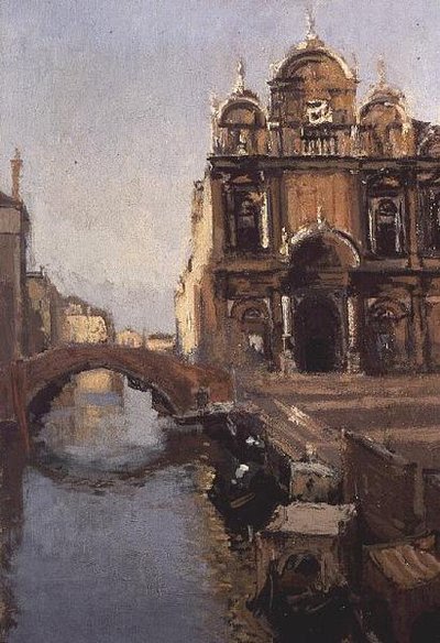 Scuola Grande di San Marco e Rio dei Mendicanti, Venezia da Walter Richard Sickert