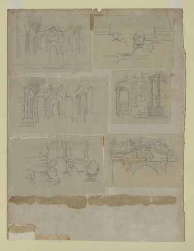 Diversi studi da Walter Richard Sickert