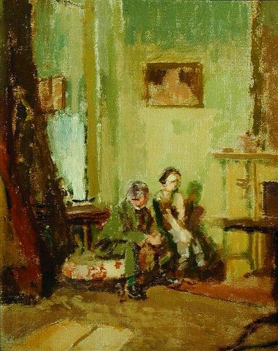 Raccontando la storia, c.1914 da Walter Richard Sickert