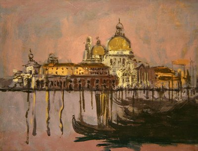 La Dogana e Santa Maria della Salute da Walter Richard Sickert