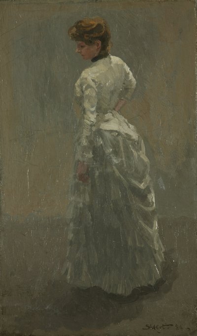 Il vestito grigio da Walter Richard Sickert