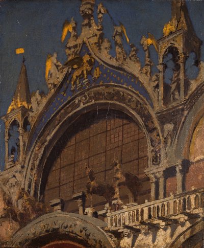 I Cavalli di San Marco, Venezia da Walter Richard Sickert