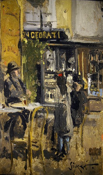 La piccola sala da tè, Dieppe da Walter Richard Sickert