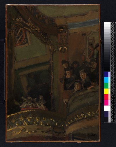 La vecchia sala musicale di Bedford, 1894-95 da Walter Richard Sickert