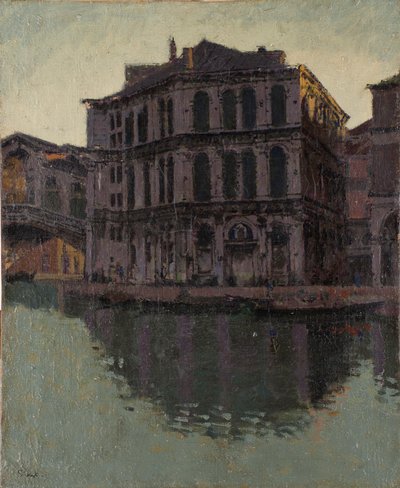 Il Ponte di Rialto e il Palazzo dei Camerlenghi da Walter Richard Sickert