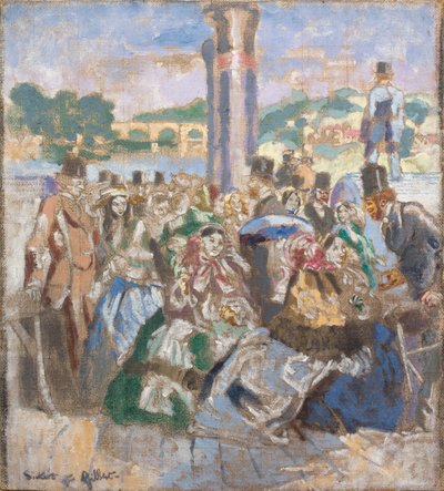 Il fiume [dopo John Gilbert], 1930-31 circa (olio su tela) da Walter Richard Sickert