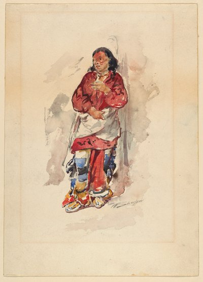 Giovane Cheyenne da Walter Shirlaw