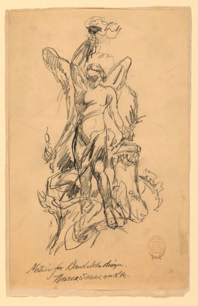 Motivo per il design della banconota da Walter Shirlaw