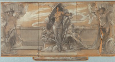 Design murale da Walter Shirlaw