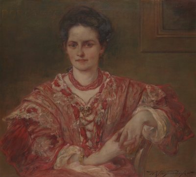 Ritratto di Dorothea A. Dreier da Walter Shirlaw