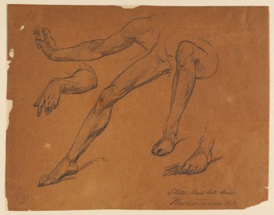 Schizzo per il Design di una Banconota da Walter Shirlaw
