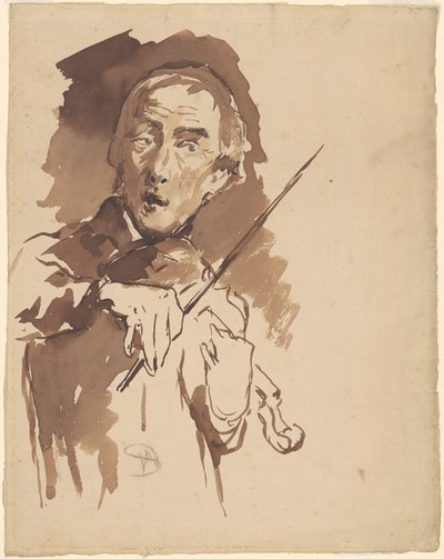 Studio per "Suonare la campana" da Walter Shirlaw