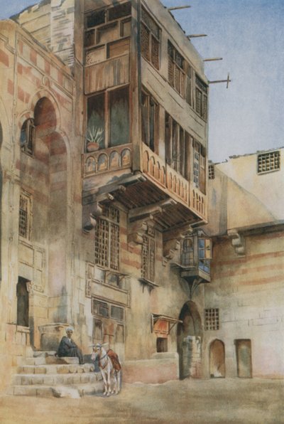 Un vecchio palazzo, Il Cairo da Walter Spencer Stanhope Tyrwhitt