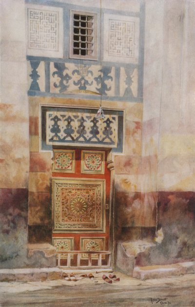 Porta di una moschea, Il Cairo da Walter Spencer Stanhope Tyrwhitt