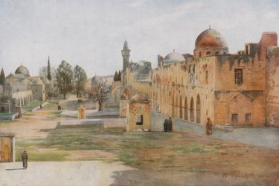 Haram Es Shereef, Gerusalemme da Walter Spencer Stanhope Tyrwhitt