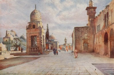 Gerusalemme: La Cupola di Kait Bey, Haram-el-Shereef da Walter Spencer Stanhope Tyrwhitt