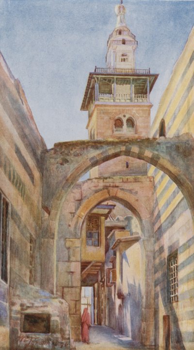Minareto della Sposa, Damasco da Walter Spencer Stanhope Tyrwhitt